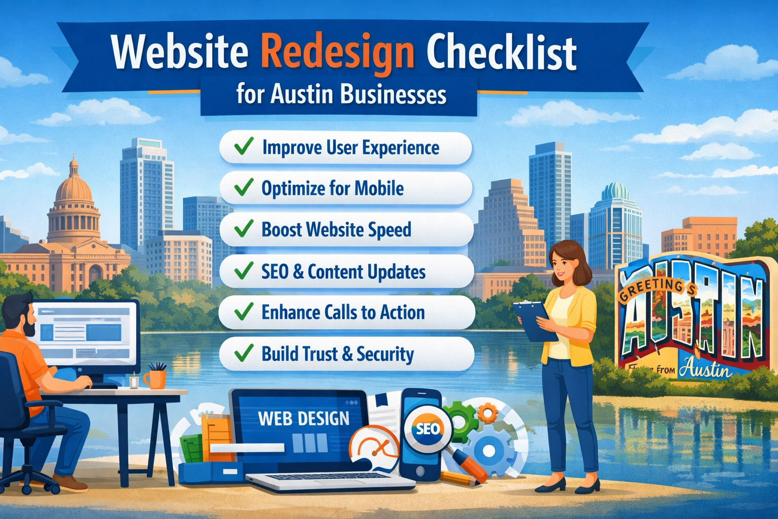 professional web design in Austin