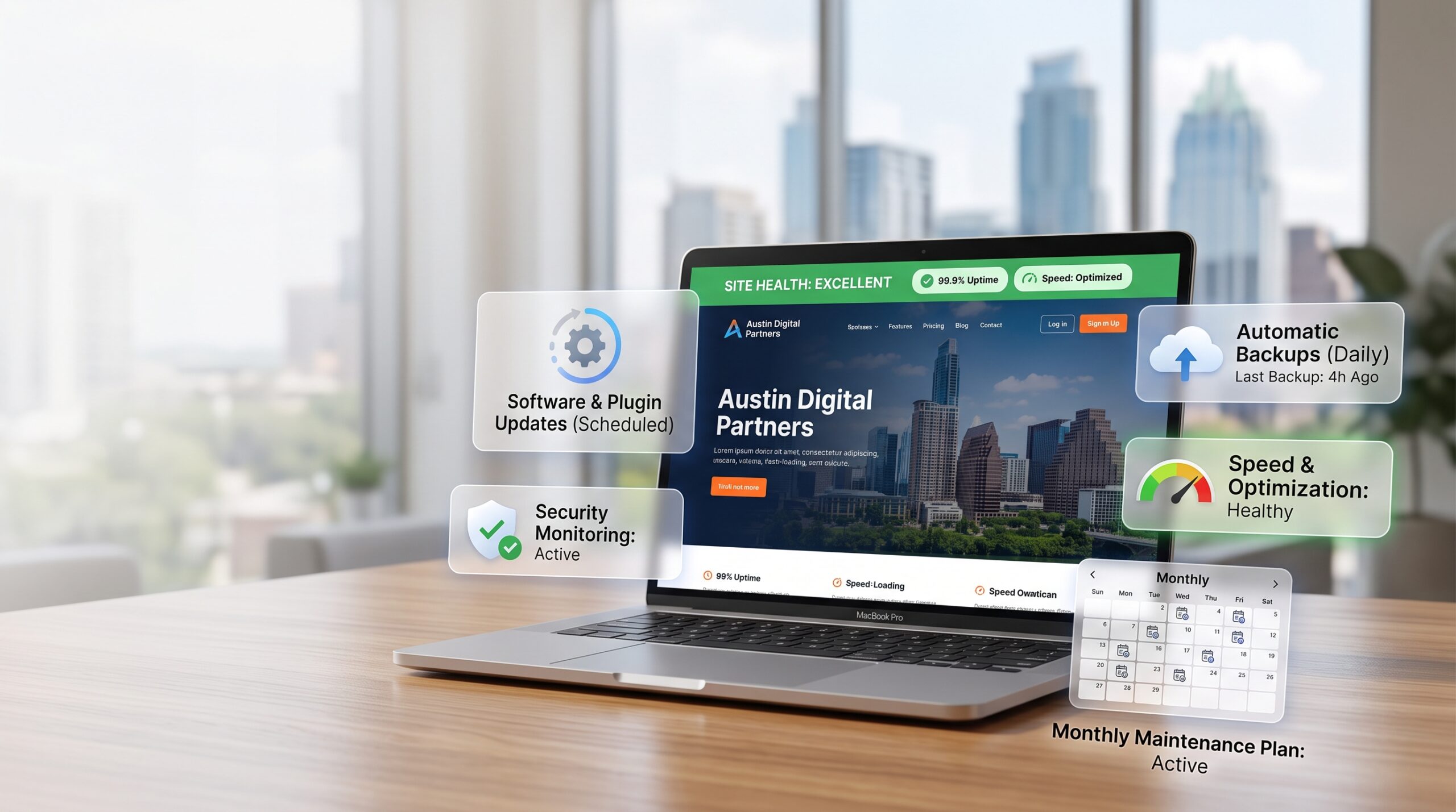 website maintenance plan Austin